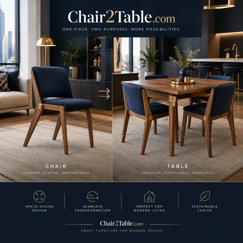 chair2table.com brand concept