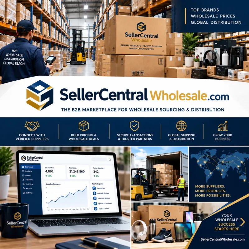 sellercentralwholesale.com brand concept